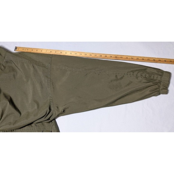 VTG KILLER LOOP OVERPLUS COMFORT Men Large Green Nylon Full Zip Snap Jacket - Picture 15 of 16